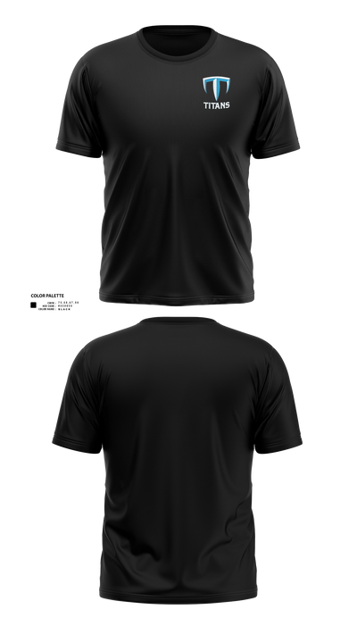 Titans 72220238 Short Sleeve Performance Shirt - 30