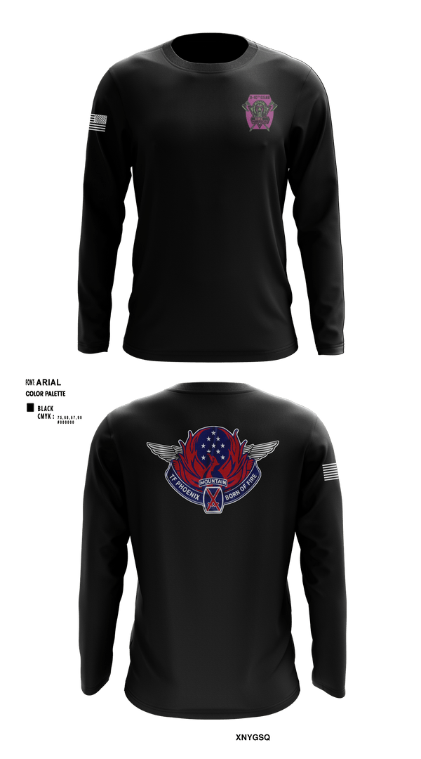 Long Sleeve Performance Shirt, HHC 3-10 GSAB, Army, Teamtime, Team time, sublimation, custom sports apparel, team uniforms, spirit wear, spiritwear, sports uniforms, custom shirts, team store, custom team store, fundraiser sports, apparel fundraiser