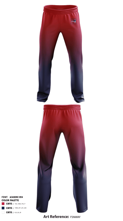 Heritage High School Volleyball 15690594 Sweatpants - 40