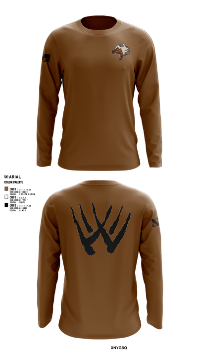 Wolverines 24464687 Long Sleeve Performance Shirt - 1