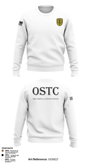 Crew Neck Sweatshirt, Fort Campbell & Redstone Arsenal - Office of Special Trial Counsel, , Teamtime, Team time, sublimation, custom sports apparel, team uniforms, spirit wear, spiritwear, sports uniforms, custom shirts, team store, custom team store, fundraiser sports, apparel fundraiser