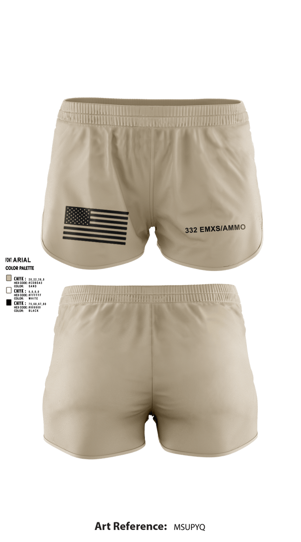 Ranger Panties, 332 EMXS/AMMO, Air Force, Teamtime, Team time, sublimation, custom sports apparel, team uniforms, spirit wear, spiritwear, sports uniforms, custom shirts, team store, custom team store, fundraiser sports, apparel fundraiser