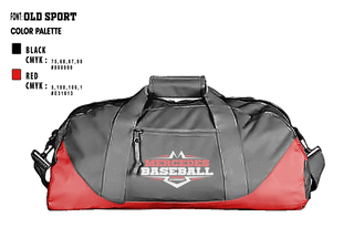 Duffle Bag, Mercedes Baseball Academy, Baseball, Teamtime, Team time, sublimation, custom sports apparel, team uniforms, spirit wear, spiritwear, sports uniforms, custom shirts, team store, custom team store, fundraiser sports, apparel fundraiser