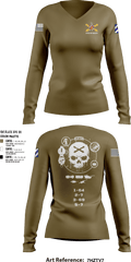 1-41 FA 18565829 Women's Long Sleeve V-neck Shirt - 8