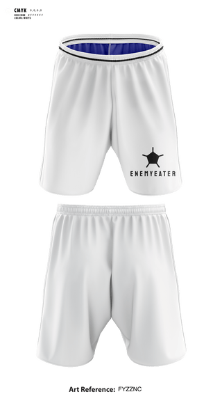Athletic Shorts With Pockets, EnemyEater, Men's Soccer, Teamtime, Team time, sublimation, custom sports apparel, team uniforms, spirit wear, spiritwear, sports uniforms, custom shirts, team store, custom team store, fundraiser sports, apparel fundraiser