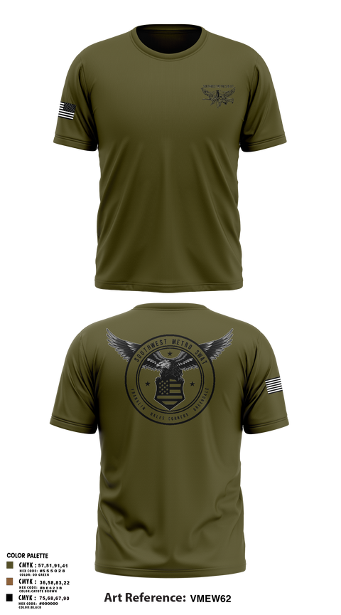 Short Sleeve Performance Shirt, Southwest Metro SWAT, Police, Teamtime, Team time, sublimation, custom sports apparel, team uniforms, spirit wear, spiritwear, sports uniforms, custom shirts, team store, custom team store, fundraiser sports, apparel fundraiser