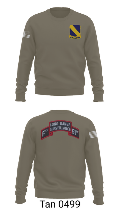Fco 51st infantry LRSU 81538423 Crew Neck Sweatshirt - 65