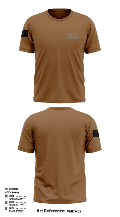 Short Sleeve Performance Shirt, USASA Meade, Army, Teamtime, Team time, sublimation, custom sports apparel, team uniforms, spirit wear, spiritwear, sports uniforms, custom shirts, team store, custom team store, fundraiser sports, apparel fundraiser