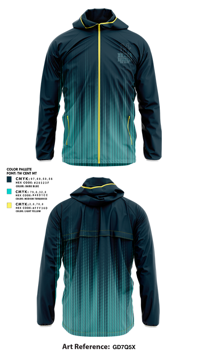 Brasa Runners NJ 22301494 Windbreaker - 1