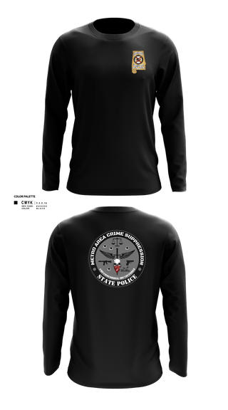 Long Sleeve Performance Shirt, Alabama State Bureau of Investigations, Police, Teamtime, Team time, sublimation, custom sports apparel, team uniforms, spirit wear, spiritwear, sports uniforms, custom shirts, team store, custom team store, fundraiser sports, apparel fundraiser