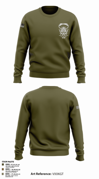 Crew Neck Sweatshirt, 2ND PLATOON ONI, Army, Teamtime, Team time, sublimation, custom sports apparel, team uniforms, spirit wear, spiritwear, sports uniforms, custom shirts, team store, custom team store, fundraiser sports, apparel fundraiser