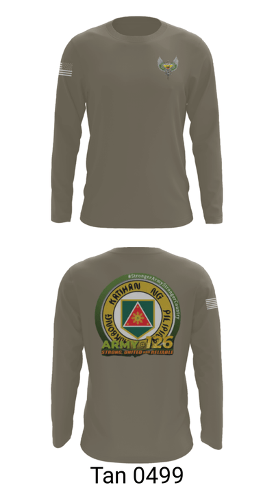 51st Combat Engineers 81487377 Long Sleeve Performance Shirt - 66