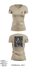 The Tac Shack 41305083 Women's Short Sleeve V-neck Shirt - 3