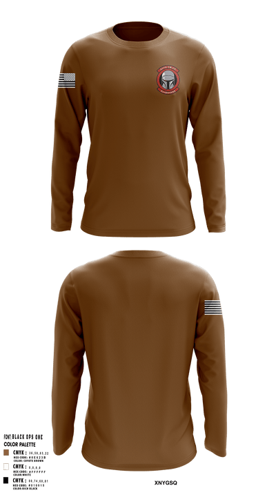 637th Chemical Company 41449538 Long Sleeve Performance Shirt - 8