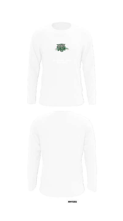 Burley High School Volleyball 52581207 Long Sleeve Performance Shirt - 8
