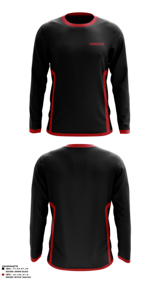 Long Sleeve Performance Shirt, opium elite, Men's Basketball, Teamtime, Team time, sublimation, custom sports apparel, team uniforms, spirit wear, spiritwear, sports uniforms, custom shirts, team store, custom team store, fundraiser sports, apparel fundraiser