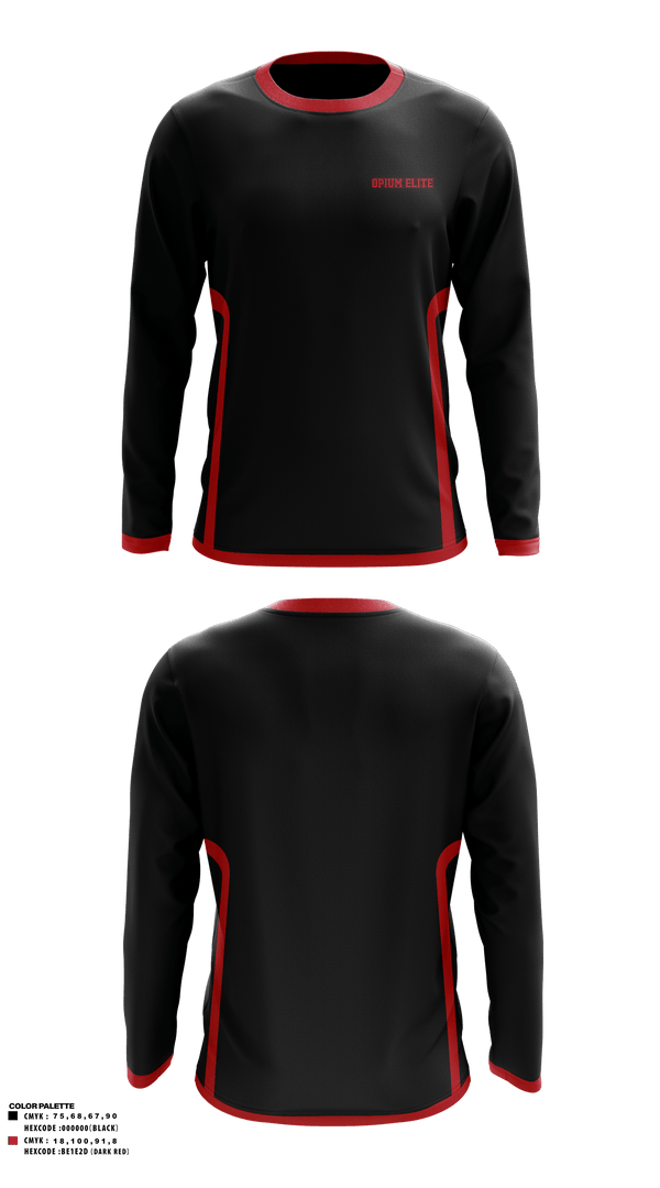 Long Sleeve Performance Shirt, opium elite, Men's Basketball, Teamtime, Team time, sublimation, custom sports apparel, team uniforms, spirit wear, spiritwear, sports uniforms, custom shirts, team store, custom team store, fundraiser sports, apparel fundraiser