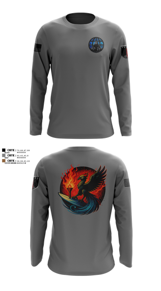 Long Sleeve Performance Shirt, Phoenix Company, , Teamtime, Team time, sublimation, custom sports apparel, team uniforms, spirit wear, spiritwear, sports uniforms, custom shirts, team store, custom team store, fundraiser sports, apparel fundraiser