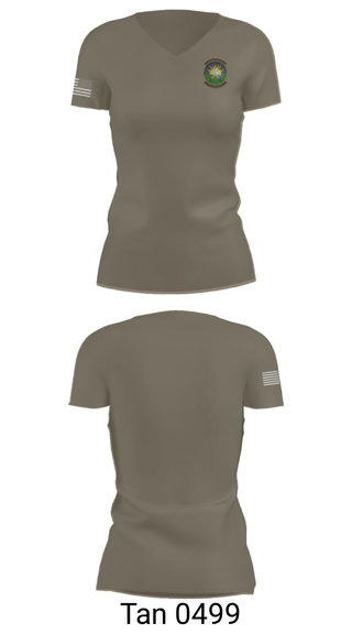 Women's Short Sleeve Vneck Shirt, 4th EMS, Air Force, Teamtime, Team time, sublimation, custom sports apparel, team uniforms, spirit wear, spiritwear, sports uniforms, custom shirts, team store, custom team store, fundraiser sports, apparel fundraiser