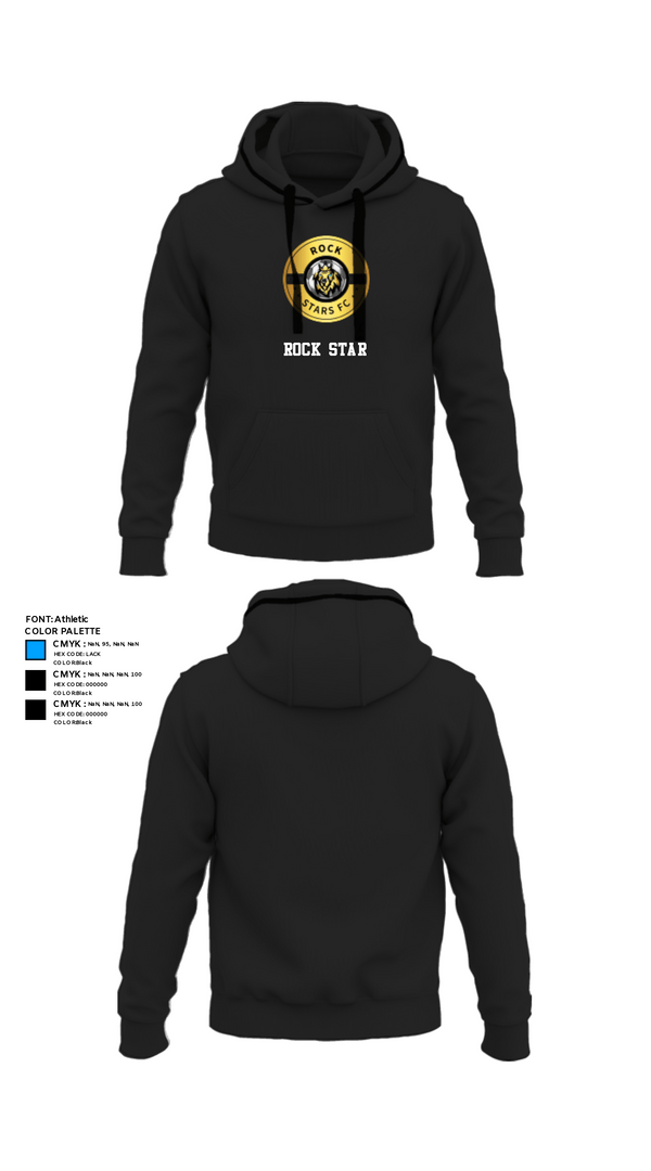 Hoodie, Rock Star, Men's Soccer, Teamtime, Team time, sublimation, custom sports apparel, team uniforms, spirit wear, spiritwear, sports uniforms, custom shirts, team store, custom team store, fundraiser sports, apparel fundraiser
