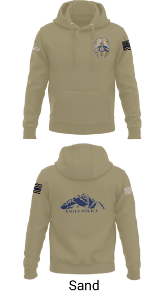 Hoodie, Eagle Police Department, Police, Teamtime, Team time, sublimation, custom sports apparel, team uniforms, spirit wear, spiritwear, sports uniforms, custom shirts, team store, custom team store, fundraiser sports, apparel fundraiser