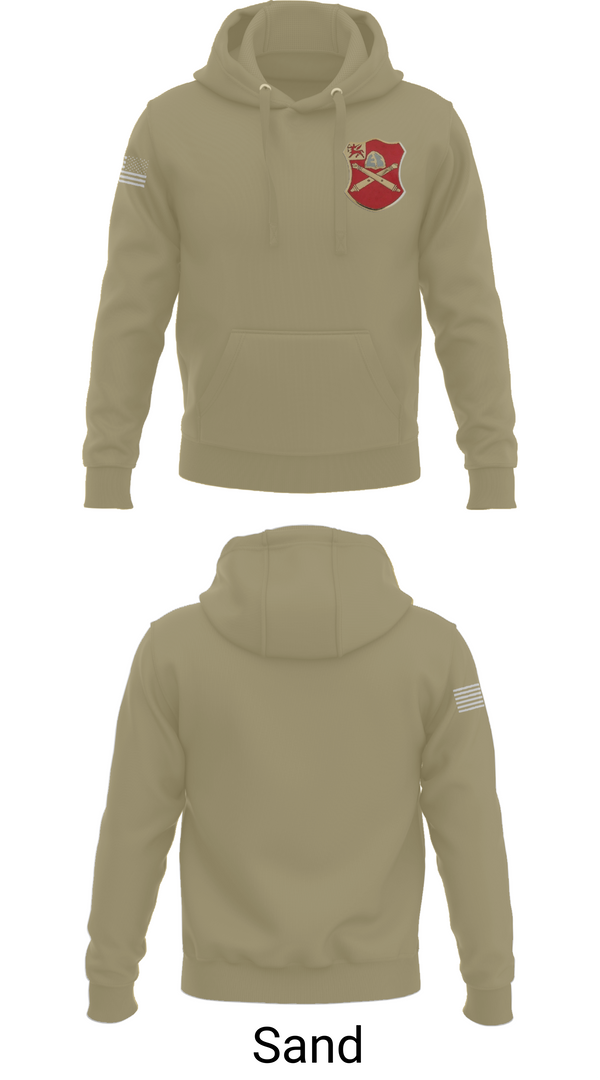 Hoodie, Bravo Battery, 6th Battalion, 10th Field Artillery, , Teamtime, Team time, sublimation, custom sports apparel, team uniforms, spirit wear, spiritwear, sports uniforms, custom shirts, team store, custom team store, fundraiser sports, apparel fundraiser
