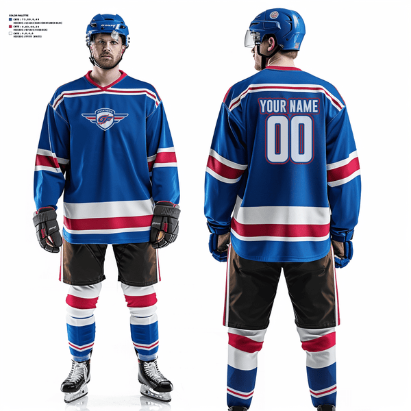 Hockey Jersey, Grand Forks Youth Hockey Association, Ice Hockey, Teamtime, Team time, sublimation, custom sports apparel, team uniforms, spirit wear, spiritwear, sports uniforms, custom shirts, team store, custom team store, fundraiser sports, apparel fundraiser