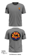 Arizona Underwater Explorers 16457471 Short Sleeve Performance Shirt - 44