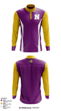 Norwalk Girls Flag Football 63158506 Quarter Zip Jacket - 1