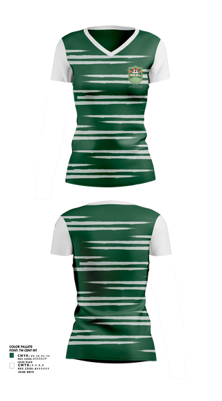 Women's Short Sleeve Vneck Shirt, El Camino Real Salinas Soccer, Men's Soccer, Teamtime, Team time, sublimation, custom sports apparel, team uniforms, spirit wear, spiritwear, sports uniforms, custom shirts, team store, custom team store, fundraiser sports, apparel fundraiser