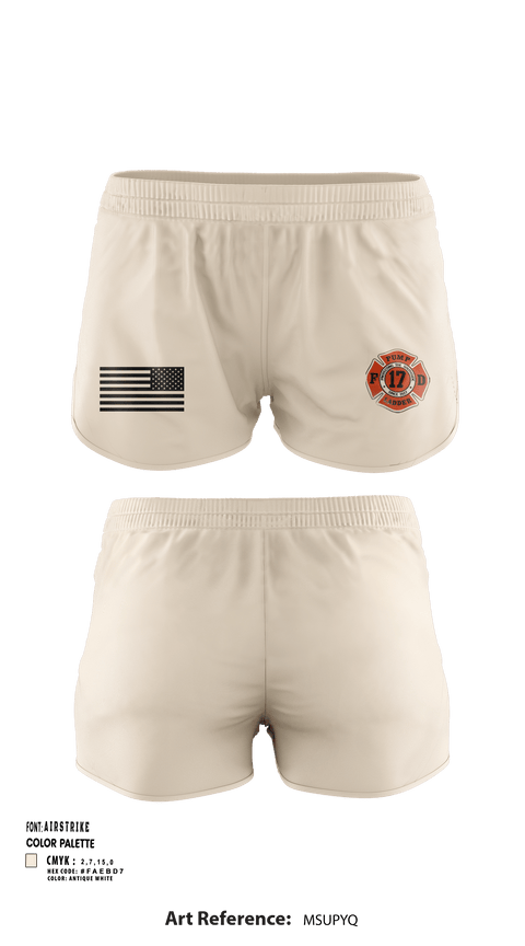 Ranger Panties, Station 17, Fire Department, Teamtime, Team time, sublimation, custom sports apparel, team uniforms, spirit wear, spiritwear, sports uniforms, custom shirts, team store, custom team store, fundraiser sports, apparel fundraiser