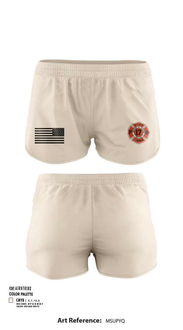 Ranger Panties, Station 17, Fire Department, Teamtime, Team time, sublimation, custom sports apparel, team uniforms, spirit wear, spiritwear, sports uniforms, custom shirts, team store, custom team store, fundraiser sports, apparel fundraiser