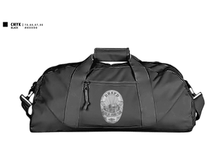 Duffle Bag, Desert Hot Springs Police Department, Police, Teamtime, Team time, sublimation, custom sports apparel, team uniforms, spirit wear, spiritwear, sports uniforms, custom shirts, team store, custom team store, fundraiser sports, apparel fundraiser