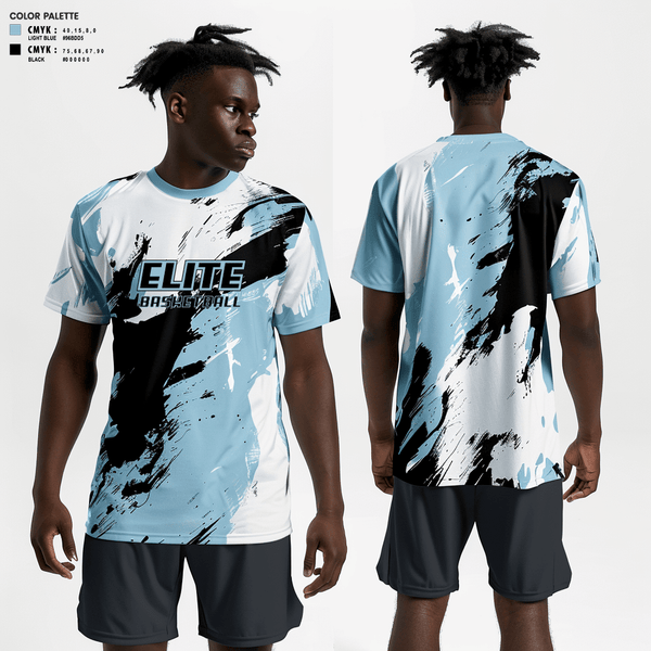 Short Sleeve Performance Shirt, Elite, Men's Basketball, Teamtime, Team time, sublimation, custom sports apparel, team uniforms, spirit wear, spiritwear, sports uniforms, custom shirts, team store, custom team store, fundraiser sports, apparel fundraiser