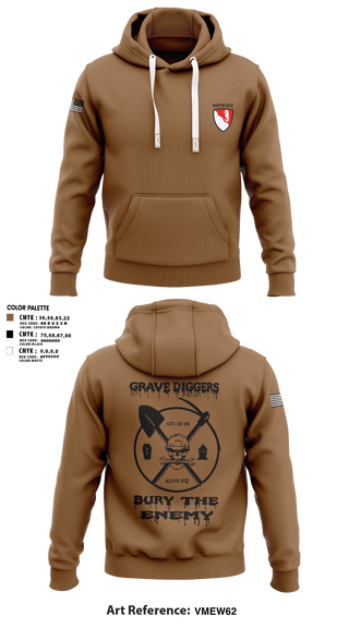 Hoodie, 615TH ECC, , Teamtime, Team time, sublimation, custom sports apparel, team uniforms, spirit wear, spiritwear, sports uniforms, custom shirts, team store, custom team store, fundraiser sports, apparel fundraiser