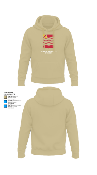 Hoodie, 1st Battalion 15th Field Artillery, Army, Teamtime, Team time, sublimation, custom sports apparel, team uniforms, spirit wear, spiritwear, sports uniforms, custom shirts, team store, custom team store, fundraiser sports, apparel fundraiser