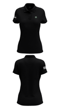 Burley High School Volleyball 52581207 Women's Short Sleeve Performance Polo  - 36