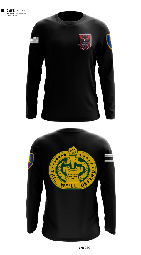 Long Sleeve Performance Shirt, D Co 2-13th AVN REGT, Army, Teamtime, Team time, sublimation, custom sports apparel, team uniforms, spirit wear, spiritwear, sports uniforms, custom shirts, team store, custom team store, fundraiser sports, apparel fundraiser