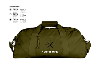 Duffle Bag, 109th MFE, , Teamtime, Team time, sublimation, custom sports apparel, team uniforms, spirit wear, spiritwear, sports uniforms, custom shirts, team store, custom team store, fundraiser sports, apparel fundraiser