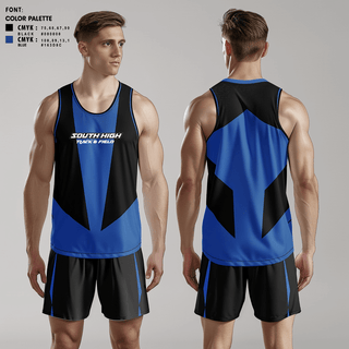 Tank Top, south high, Track & Field, Teamtime, Team time, sublimation, custom sports apparel, team uniforms, spirit wear, spiritwear, sports uniforms, custom shirts, team store, custom team store, fundraiser sports, apparel fundraiser