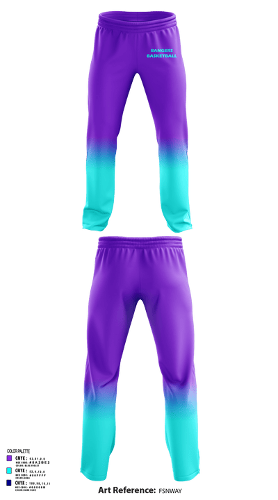 Rangers 78572172 Sweatpants - 1