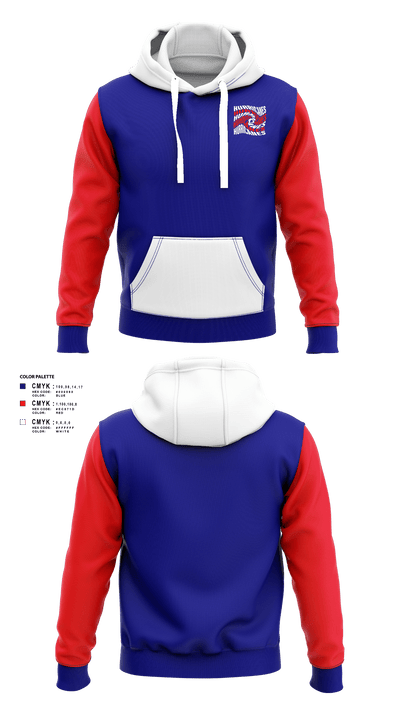 GHYFA Hartford Minicanes Football 73139634 Hoodie - 3