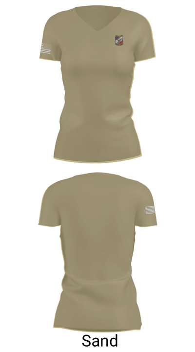 AFWTF 70505600 Women's Short Sleeve V-neck Shirt - 84
