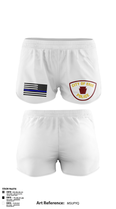 Erie police department 42261710 Ranger Panties - 3