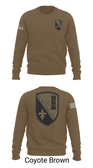 Crew Neck Sweatshirt, 844th ECC, National Guard, Teamtime, Team time, sublimation, custom sports apparel, team uniforms, spirit wear, spiritwear, sports uniforms, custom shirts, team store, custom team store, fundraiser sports, apparel fundraiser