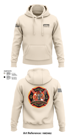 Hoodie, MTFPD Water Rescue Teams, Fire Department, Teamtime, Team time, sublimation, custom sports apparel, team uniforms, spirit wear, spiritwear, sports uniforms, custom shirts, team store, custom team store, fundraiser sports, apparel fundraiser