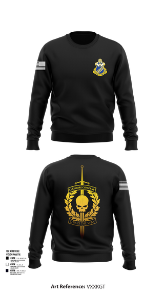 Crew Neck Sweatshirt, Claymore Company, , Teamtime, Team time, sublimation, custom sports apparel, team uniforms, spirit wear, spiritwear, sports uniforms, custom shirts, team store, custom team store, fundraiser sports, apparel fundraiser