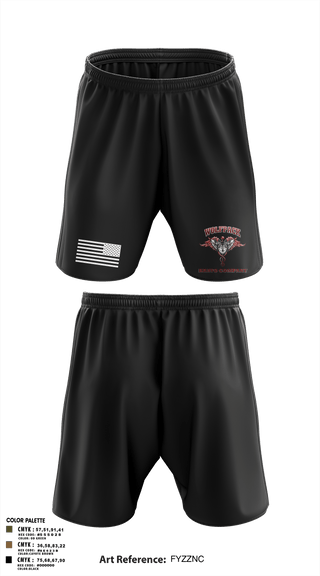 Athletic Shorts With Pockets, Bravo Company, MRBn, Fort Belvoir, Army, Teamtime, Team time, sublimation, custom sports apparel, team uniforms, spirit wear, spiritwear, sports uniforms, custom shirts, team store, custom team store, fundraiser sports, apparel fundraiser