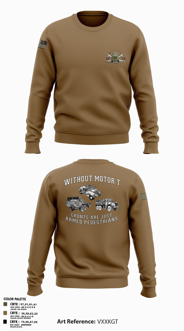 Crew Neck Sweatshirt, 2/10, Marines, Teamtime, Team time, sublimation, custom sports apparel, team uniforms, spirit wear, spiritwear, sports uniforms, custom shirts, team store, custom team store, fundraiser sports, apparel fundraiser