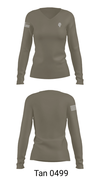 SGT FIALHO 35481764 Women's Long Sleeve V-neck Shirt - 73